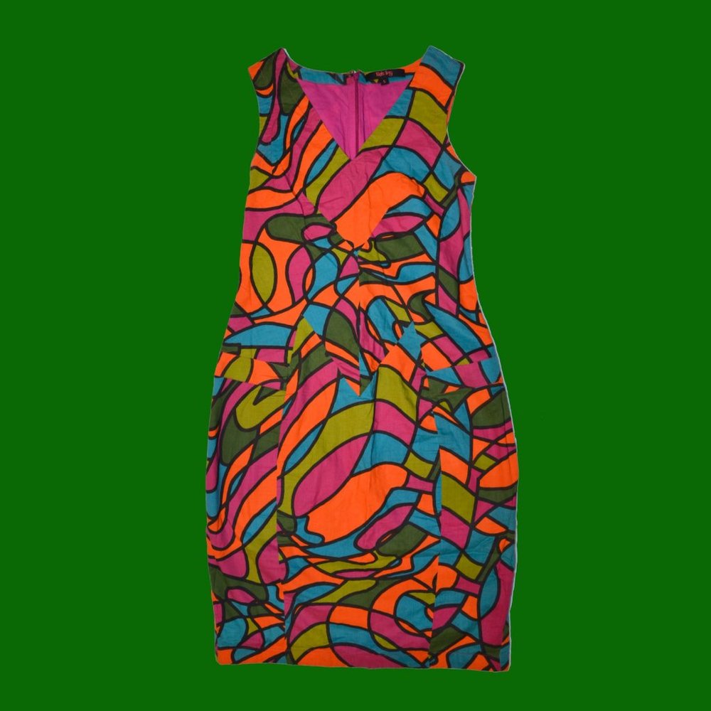 Anthropologie Fish Fry Mini Dress